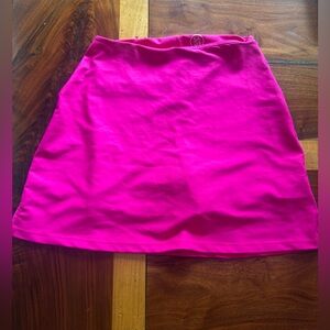 Vibrant Pink Mini Skort